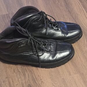 Timberland Black Leather Men's Boots 10 1/2